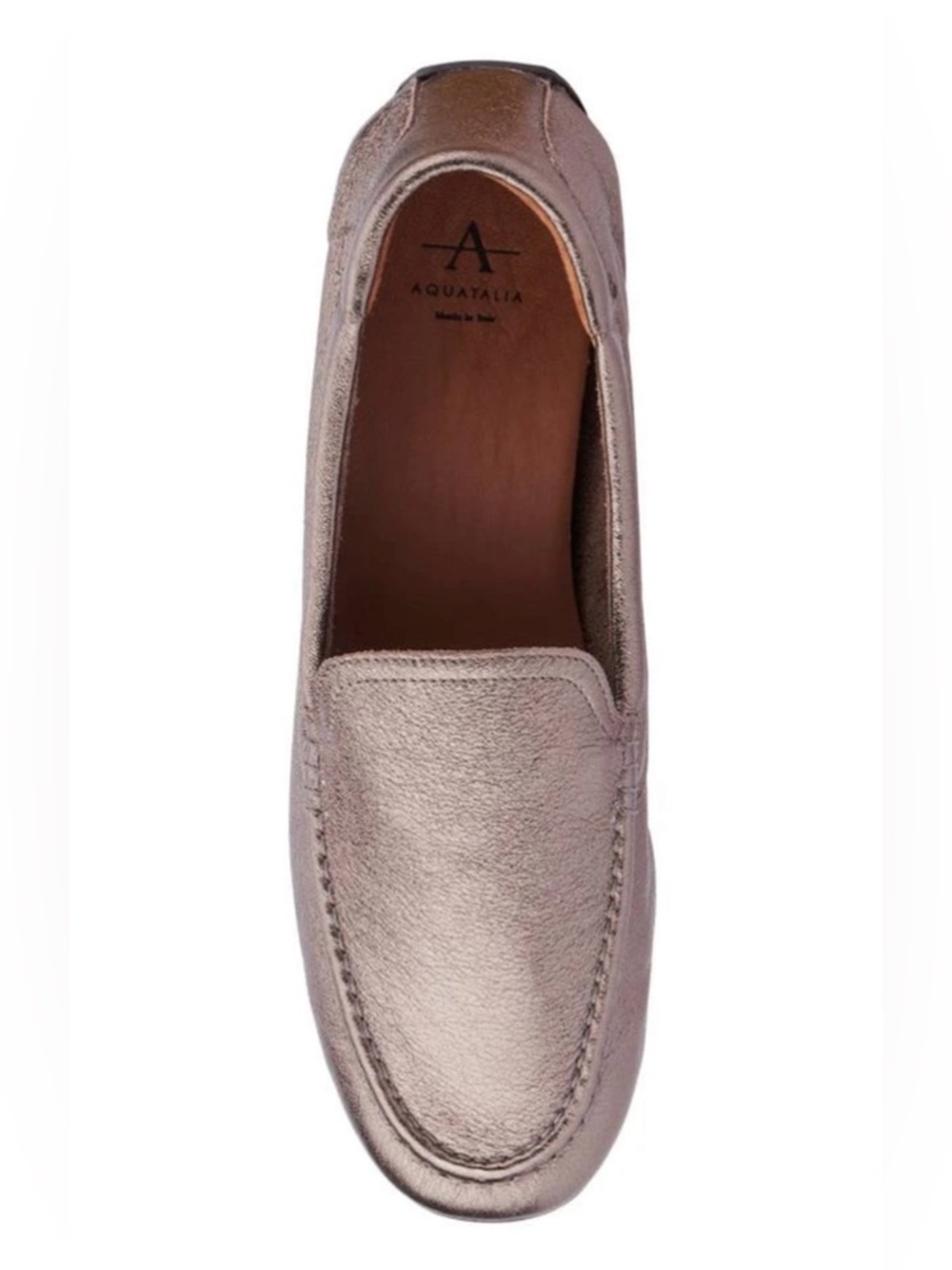New Aquatalia Qaitlin Metallic Flat size 11